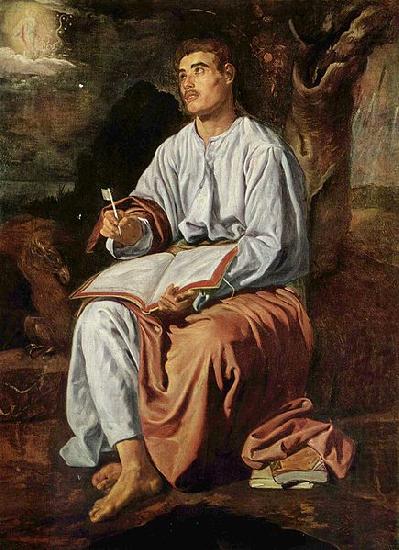 Diego Velazquez Evangelist Johannes auf Patmos china oil painting image
